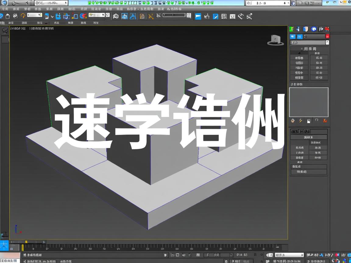 3dmax切割命令怎么用？速学教程