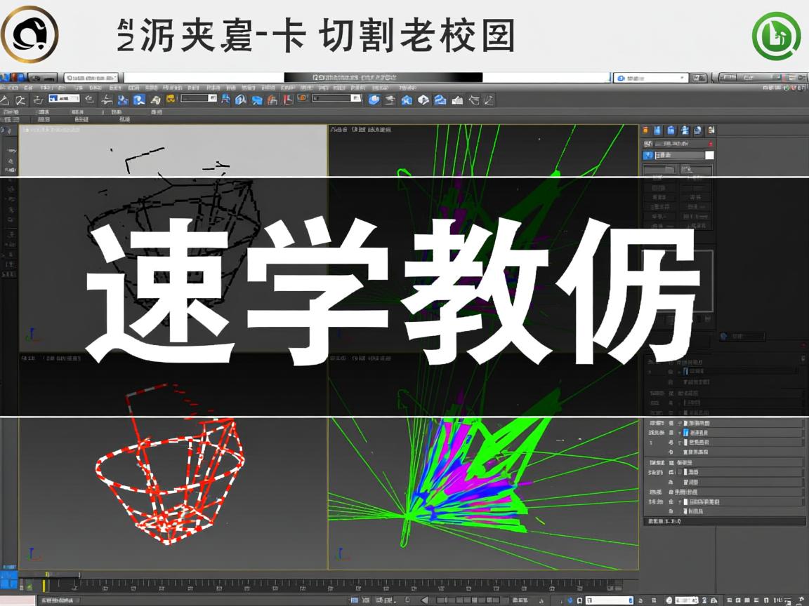 3dmax切割命令怎么用?速学教程 第2张 3dmax切割命令怎么用?速学教程 第2张