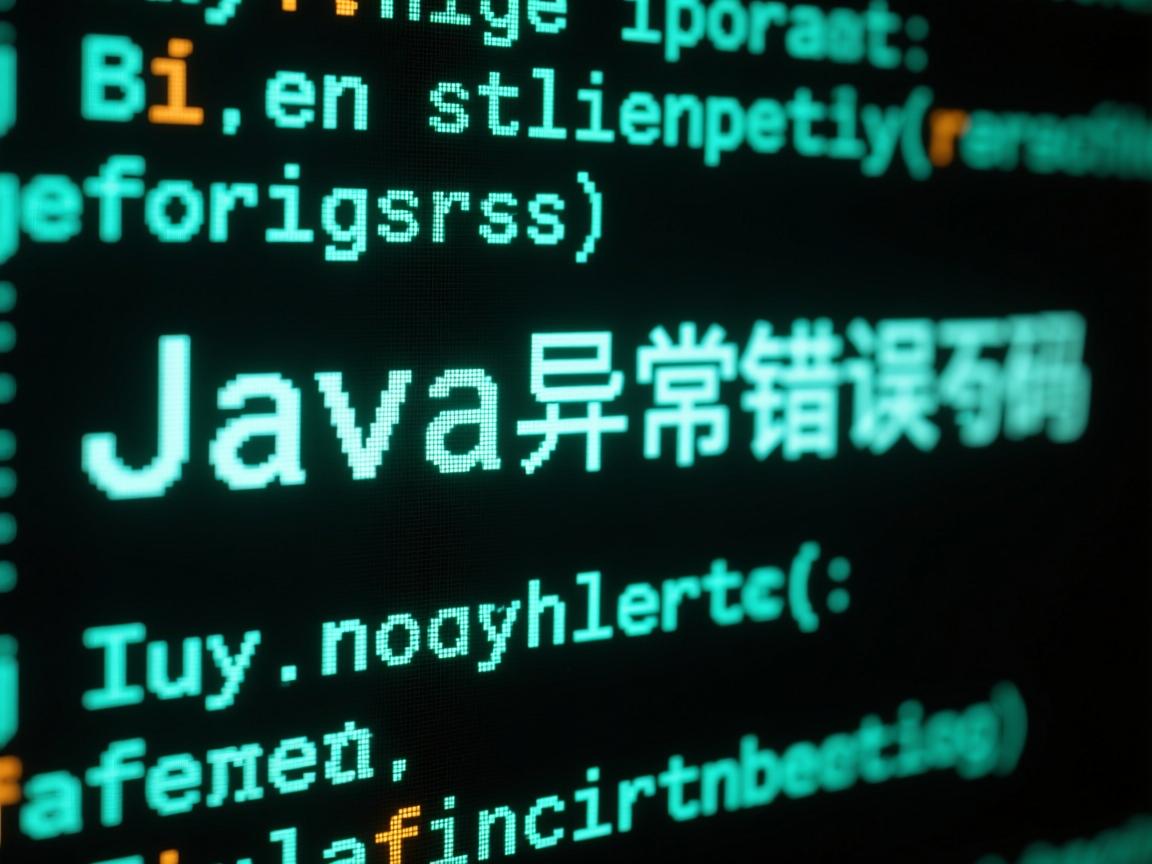 Java如何获取异常错误码？  第2张