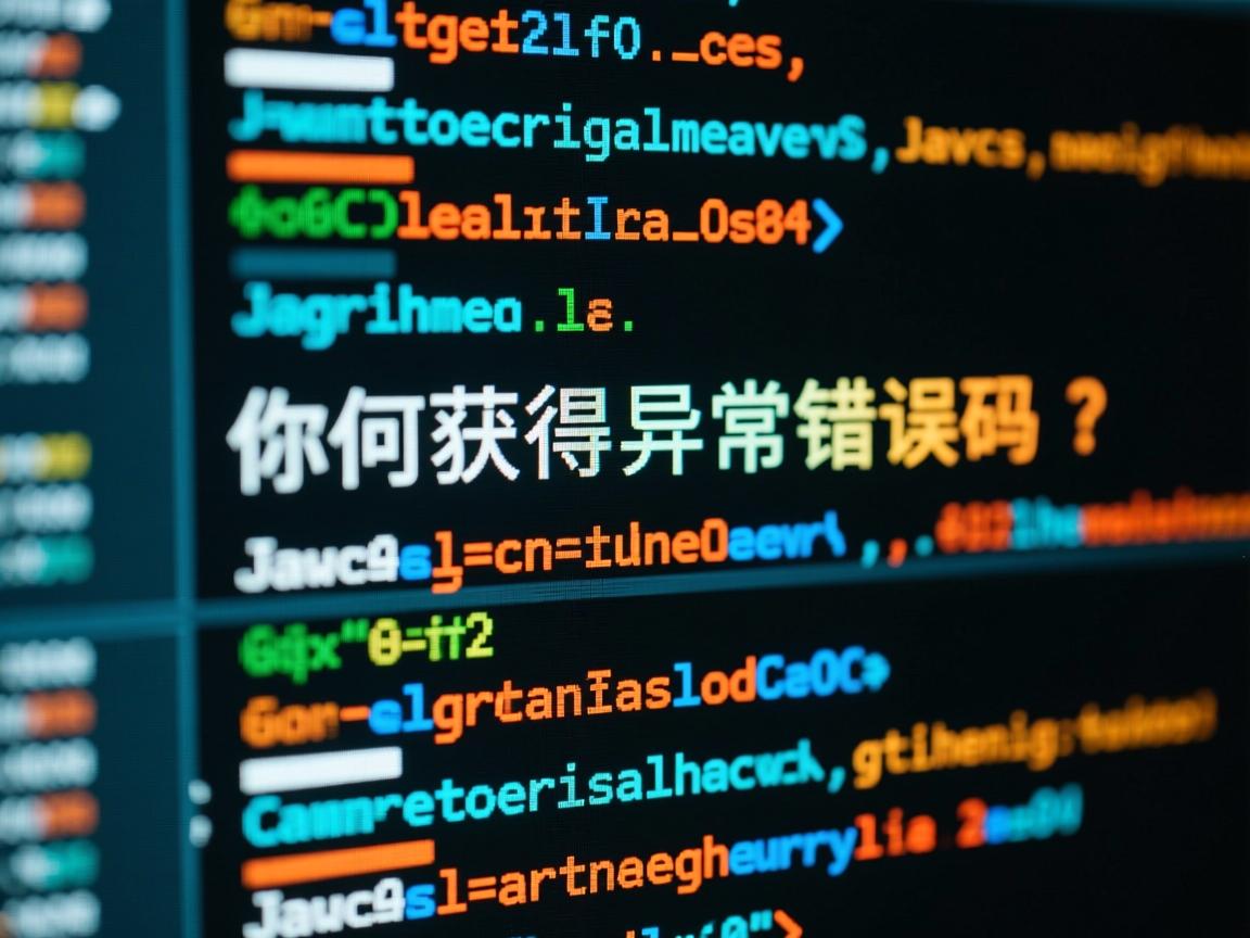Java如何获取异常错误码？  第3张
