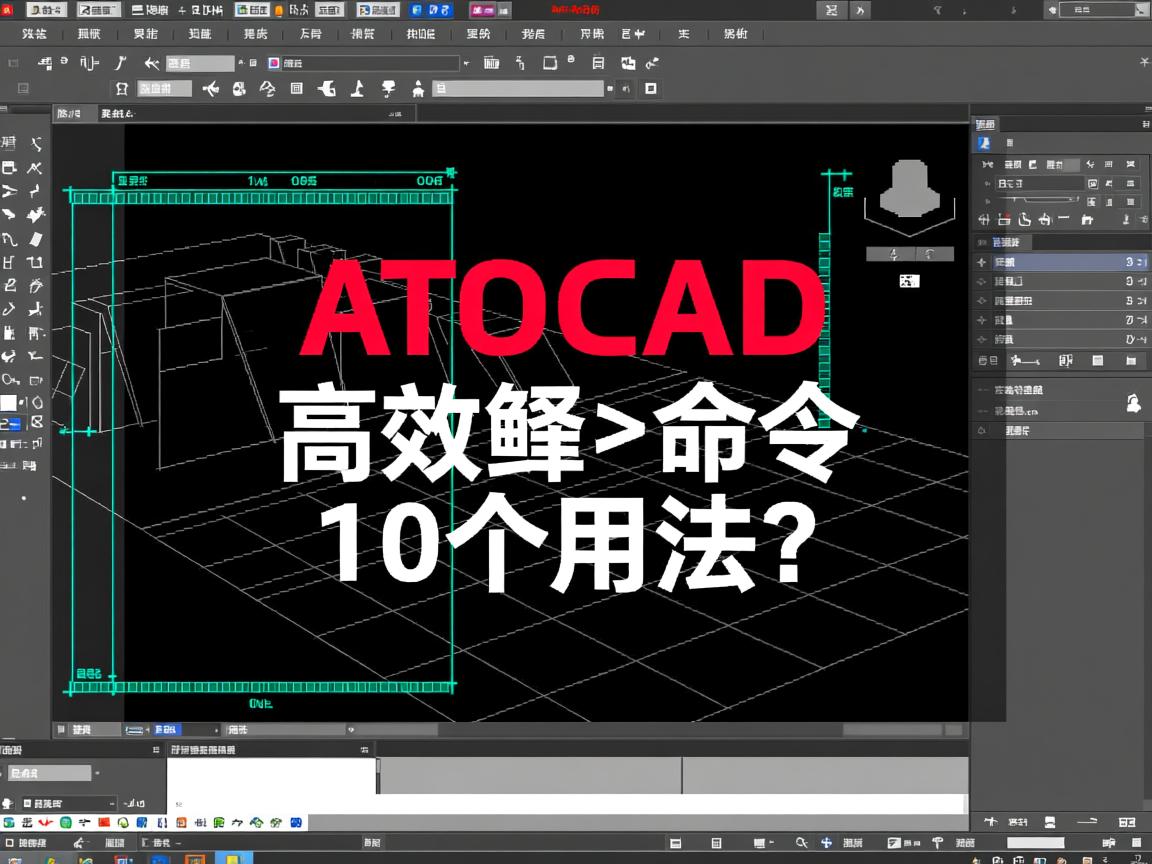 AutoCAD高效命令10个用法? 第1张 AutoCAD高效命令10个用法? 第1张