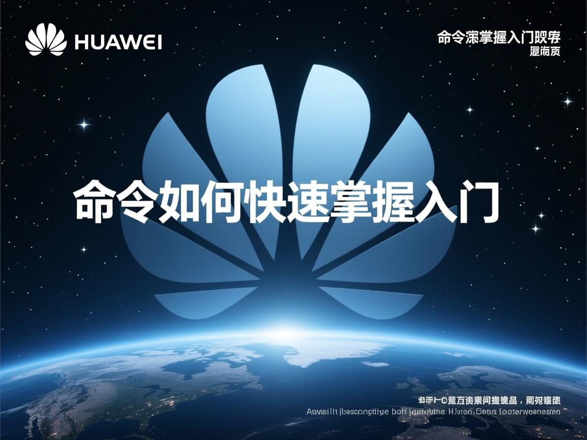 华为命令如何快速掌握入门？  第1张