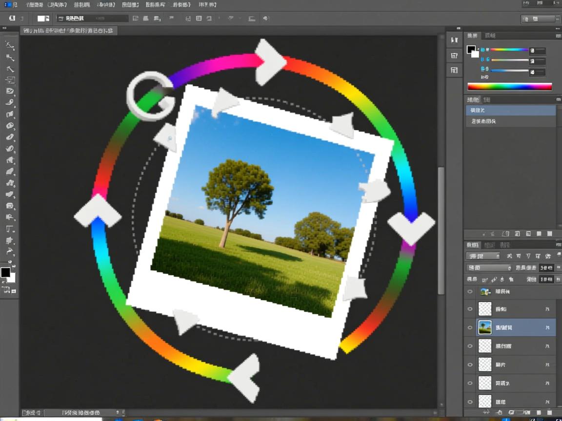 PS如何旋转图片? 第3张 PS如何旋转图片? 第3张