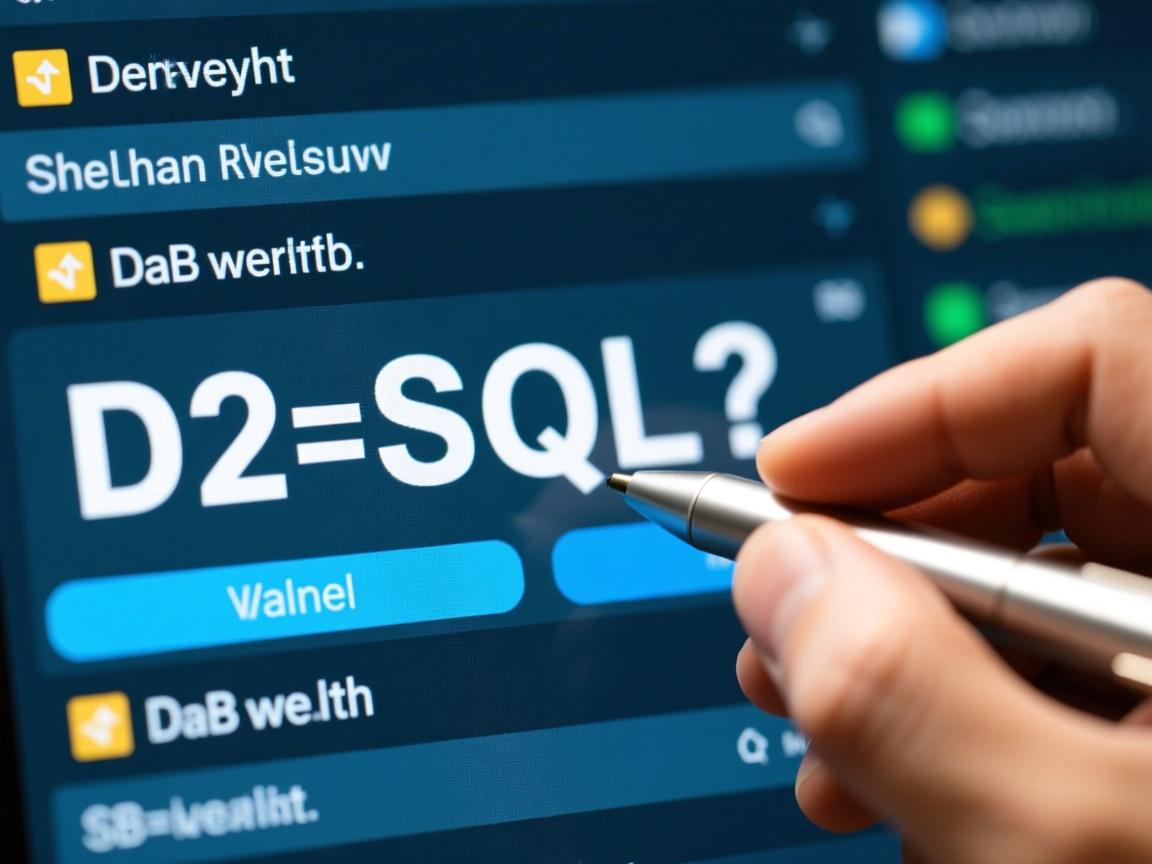 db2 SQL写错如何修改? 第1张 db2 SQL写错如何修改? 第1张