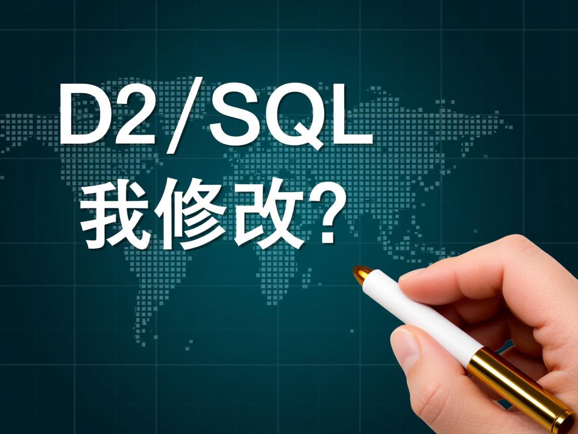 db2 SQL写错如何修改? 第3张 db2 SQL写错如何修改? 第3张