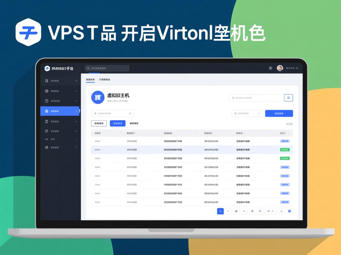 VPS控制面板如何开启虚拟主机？