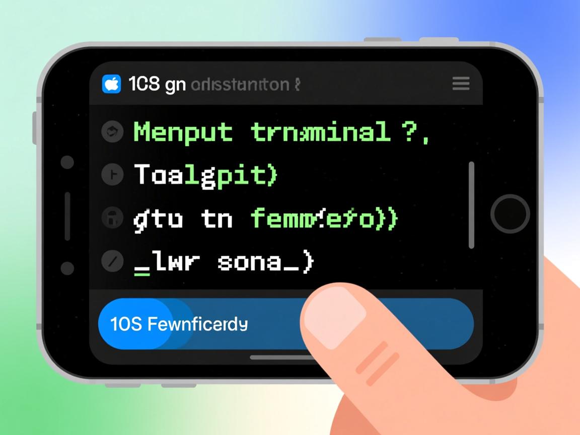 iOS如何输入终端命令? 第2张 iOS如何输入终端命令? 第2张