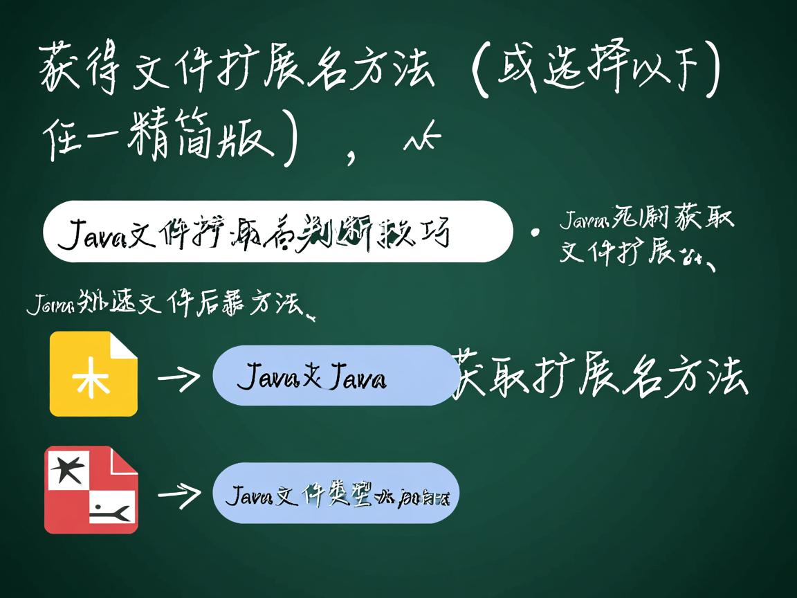 Java获取文件扩展名方法,(或选择以下任一精简版),Java文件扩展名判断技巧,Java快速获取文件扩展名,Java判断文件后缀方法,Java文件类型识别实战,3种Java获取扩展名方法 第3张 Java获取文件扩展名方法,(或选择以下任一精简版),Java文件扩展名判断技巧,Java快速获取文件扩展名,Java判断文件后缀方法,Java文件类型识别实战,3种Java获取扩展名方法 第3张