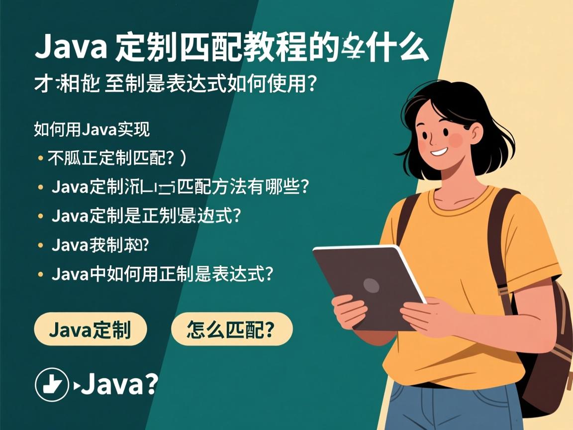 Java正则匹配教程是什么?,Java正则表达式如何使用?,如何用Java实现正则匹配?,Java正则匹配方法有哪些?,Java中如何用正则表达式?,Java正则表达式怎么匹配? 第1张 Java正则匹配教程是什么?,Java正则表达式如何使用?,如何用Java实现正则匹配?,Java正则匹配方法有哪些?,Java中如何用正则表达式?,Java正则表达式怎么匹配? 第1张