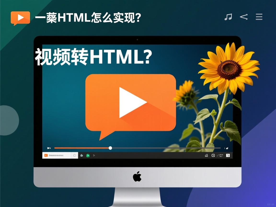视频一键生成HTML代码?,如何快速生成视频HTML?,视频转HTML怎么实现? 第1张 视频一键生成HTML代码?,如何快速生成视频HTML?,视频转HTML怎么实现? 第1张