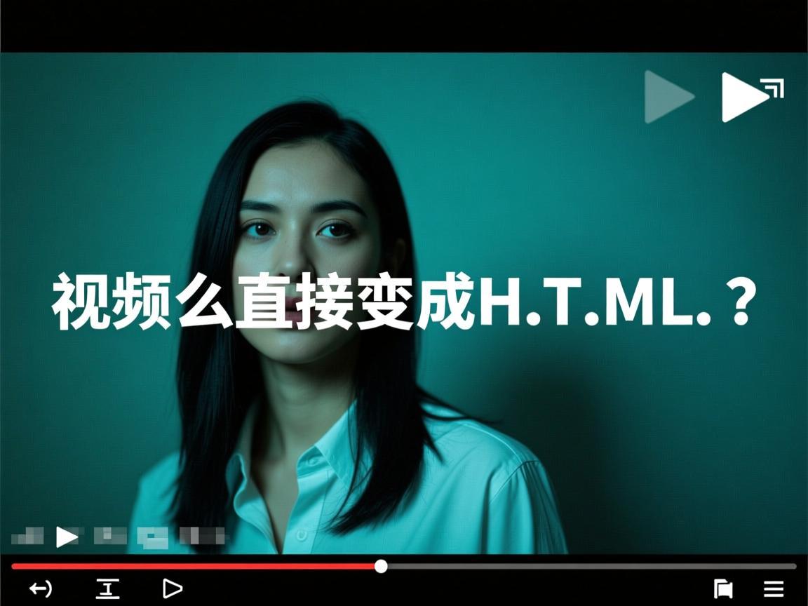 视频怎么直接变成HTML? 第3张 视频怎么直接变成HTML? 第3张