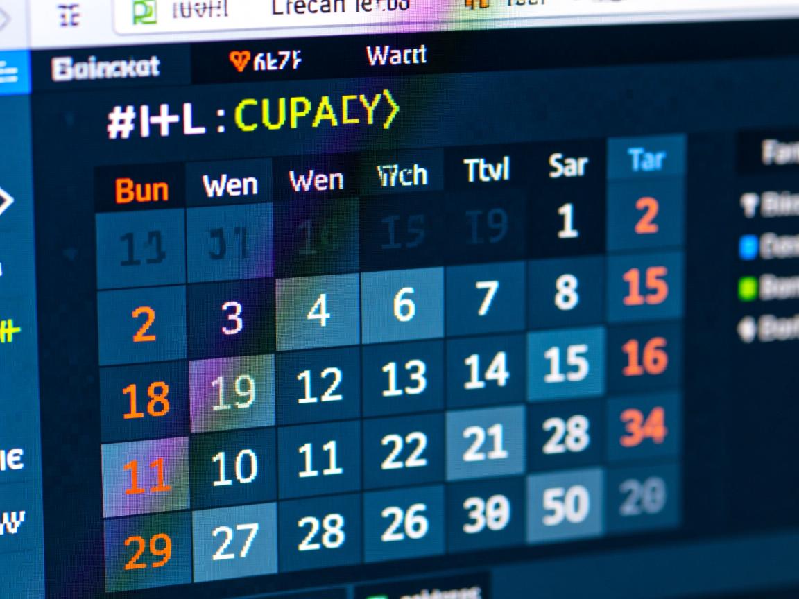 HTML如何显示年月日  第3张