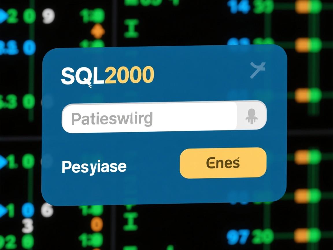 SQL2000如何修改数据库密码详细步骤 第1张 SQL2000如何修改数据库密码详细步骤 第1张