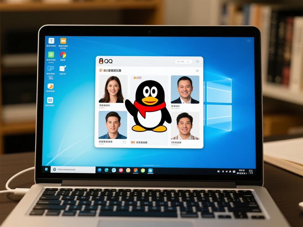 为什么电脑QQ无法查看朋友圈？  第1张