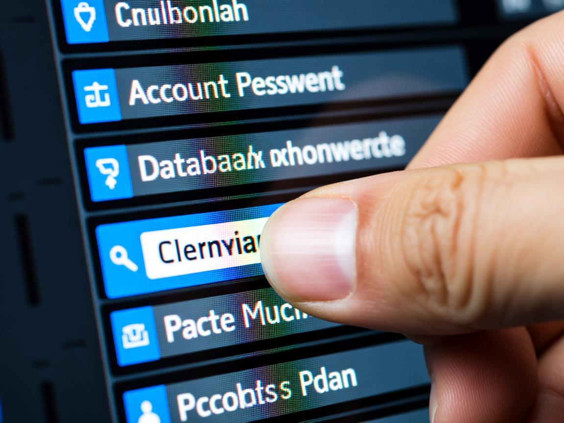 如何安全更改数据库账号密码? 第1张 如何安全更改数据库账号密码? 第1张