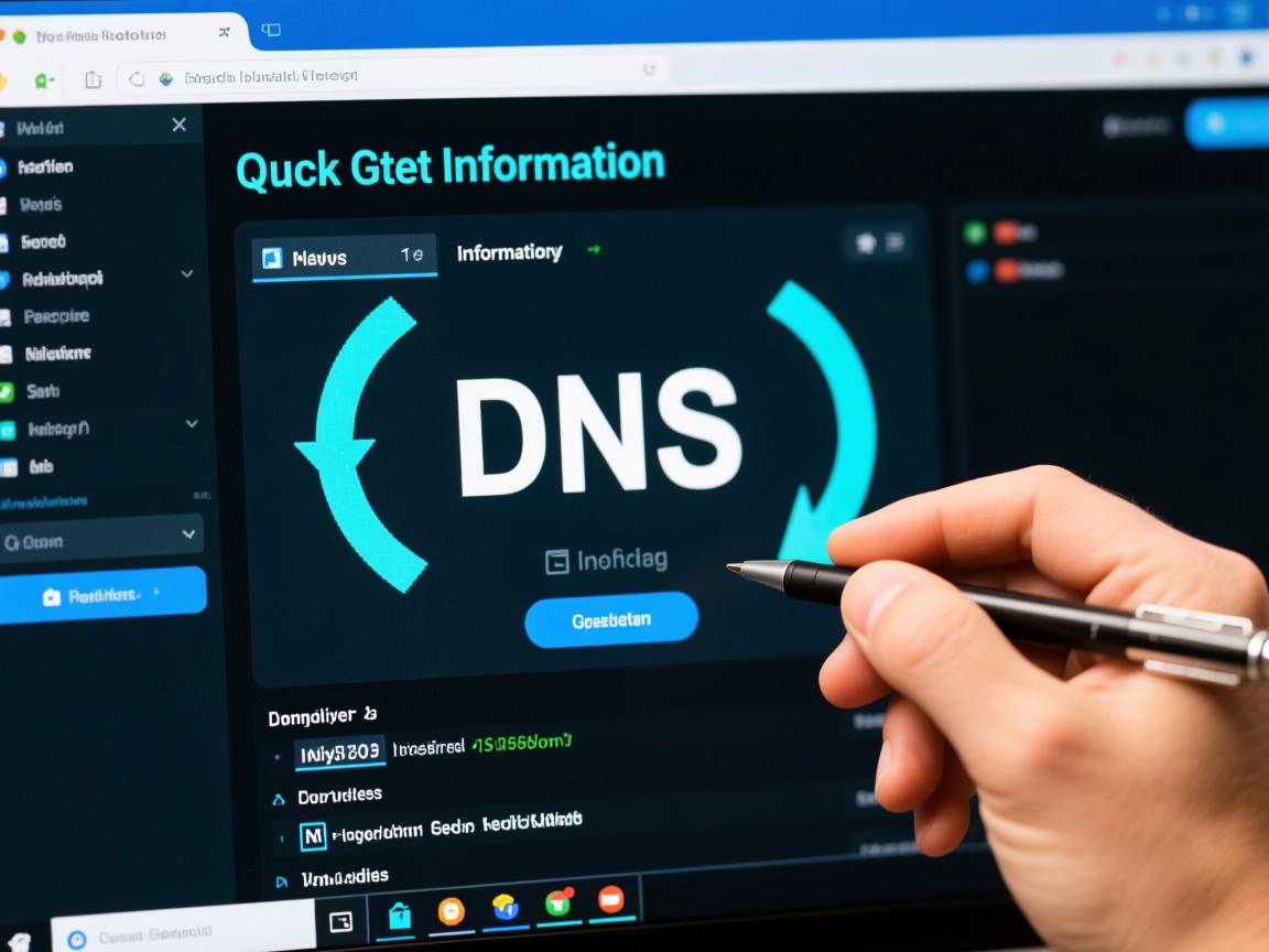 CMD如何快速获取DNS信息? 第2张 CMD如何快速获取DNS信息? 第2张