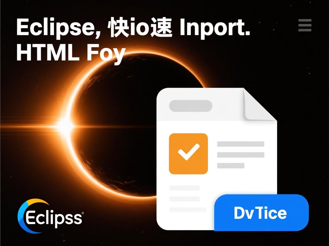 Eclipse怎么快速导入HTML文件  第3张