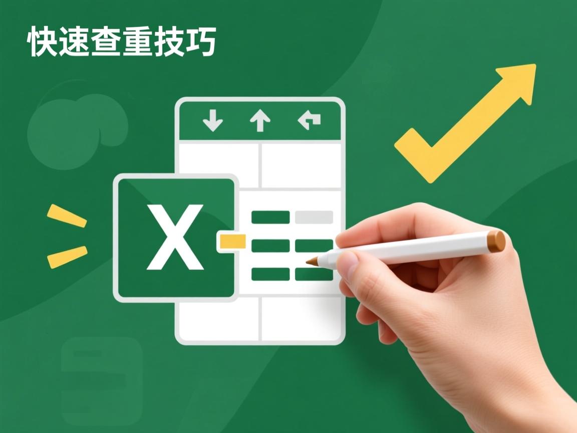Excel公式快速查重技巧