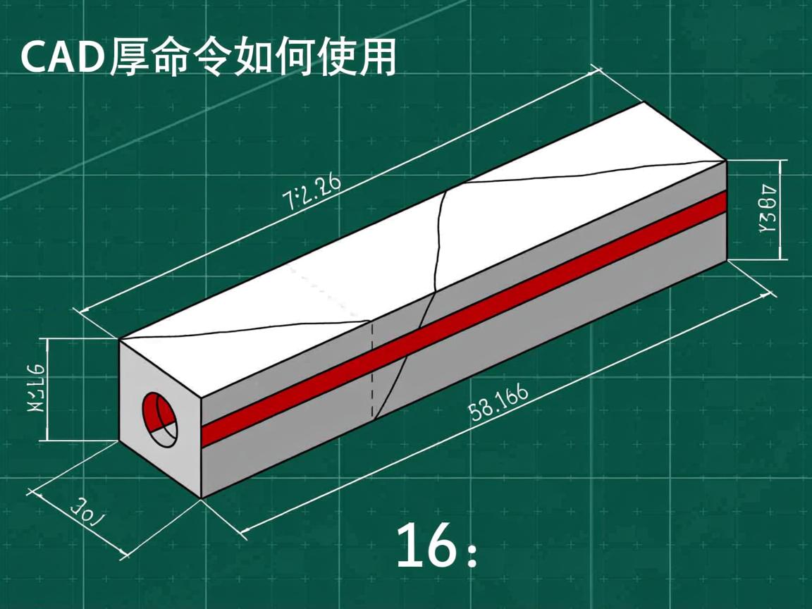 CAD加厚命令如何使用 第3张 CAD加厚命令如何使用 第3张