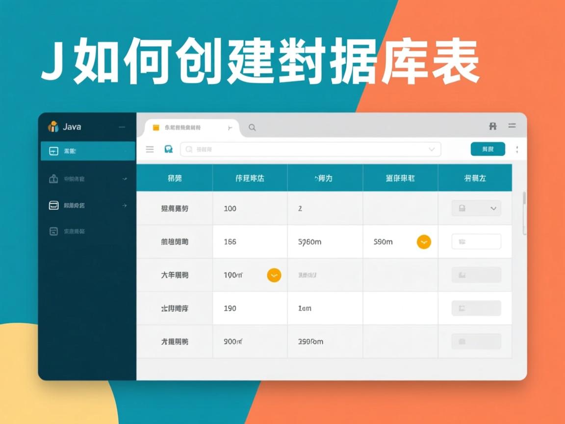 Java如何创建数据库表  第3张