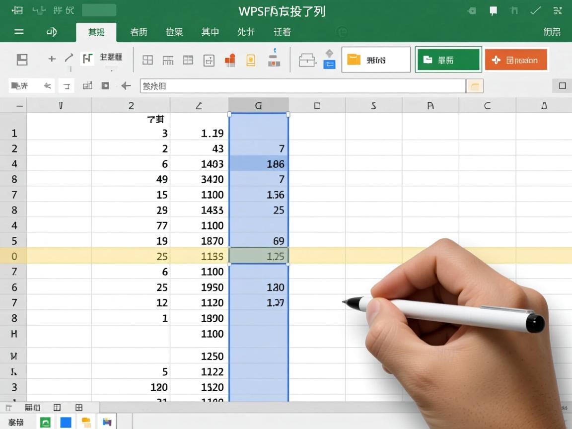 WPS表格为什么插不了列? 第3张 WPS表格为什么插不了列? 第3张