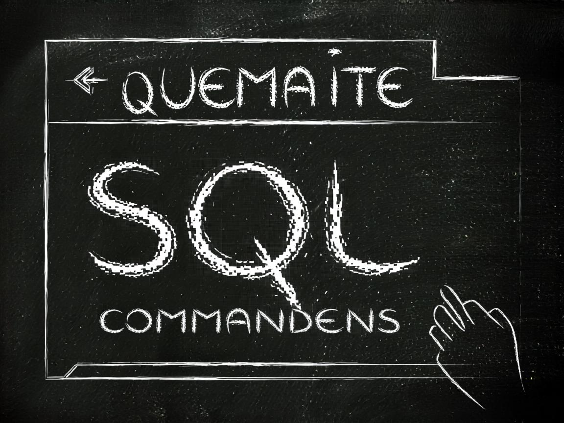 如何快速查询SQL命令? 第2张 如何快速查询SQL命令? 第2张