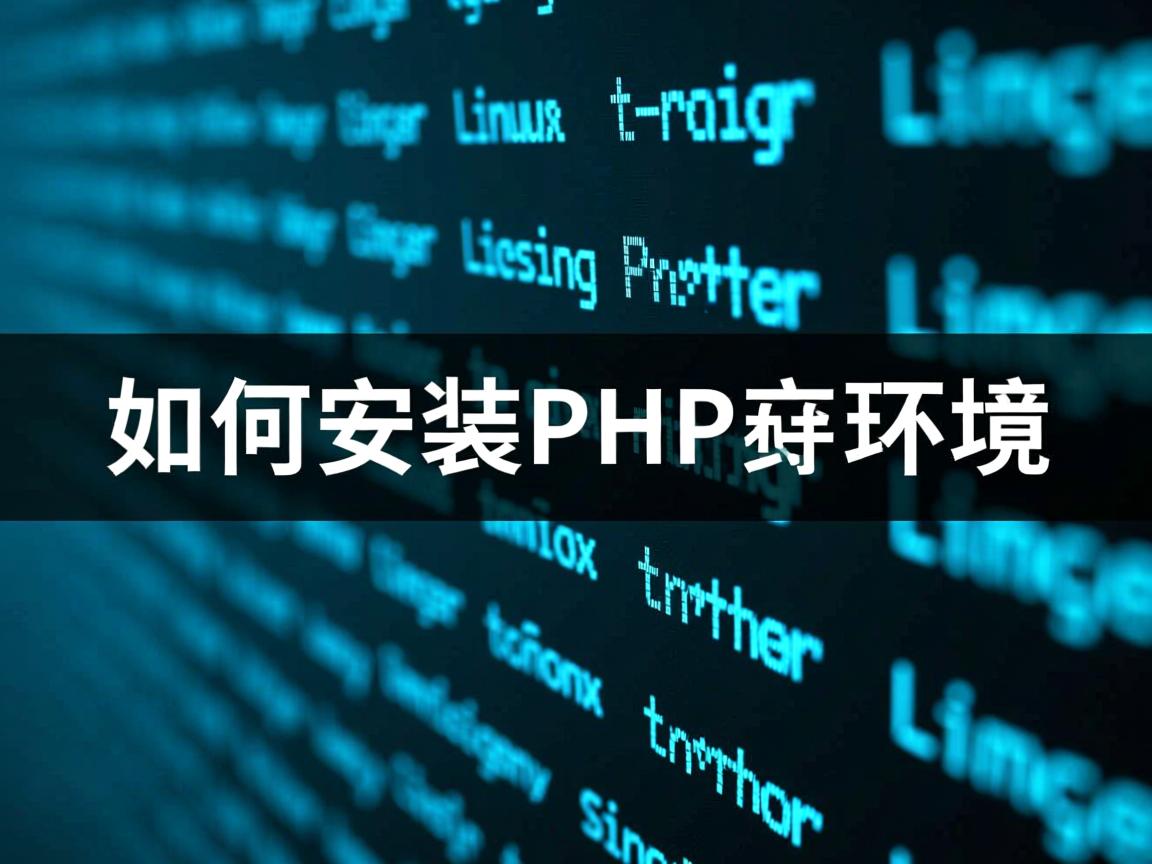 Linux下如何安装PHP环境