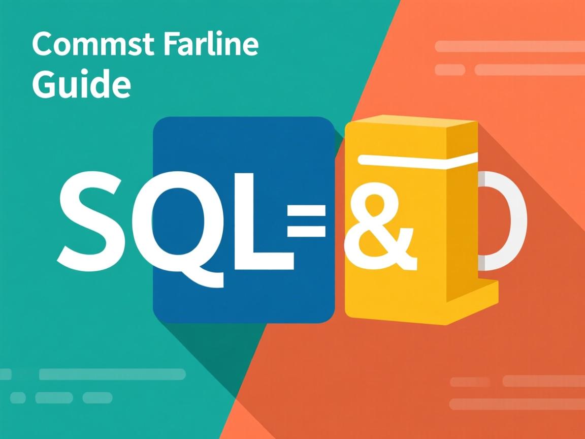 SQL命令行使用指南 第1张 SQL命令行使用指南 第1张