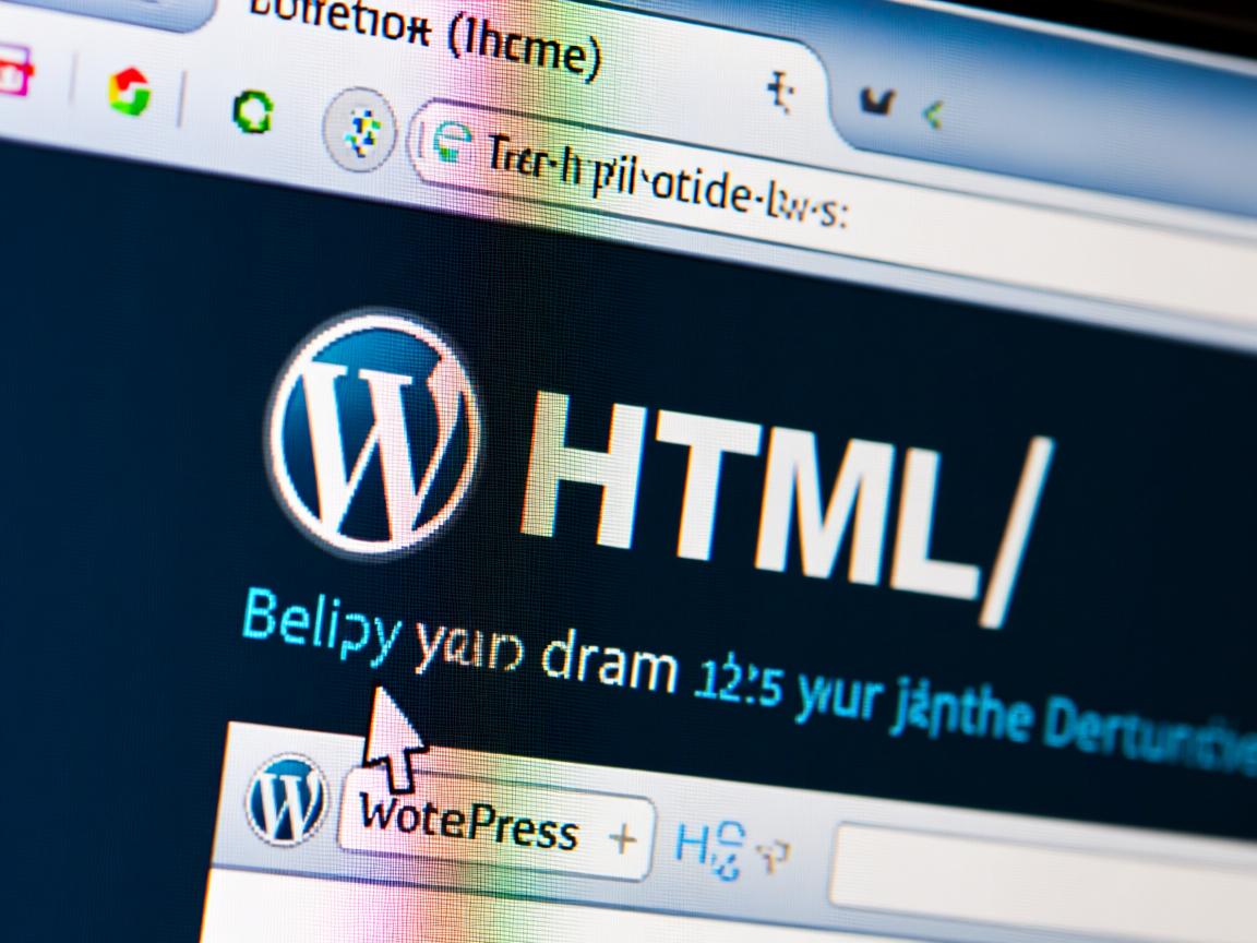 WordPress站点为何显示HTML? 第1张 WordPress站点为何显示HTML? 第1张