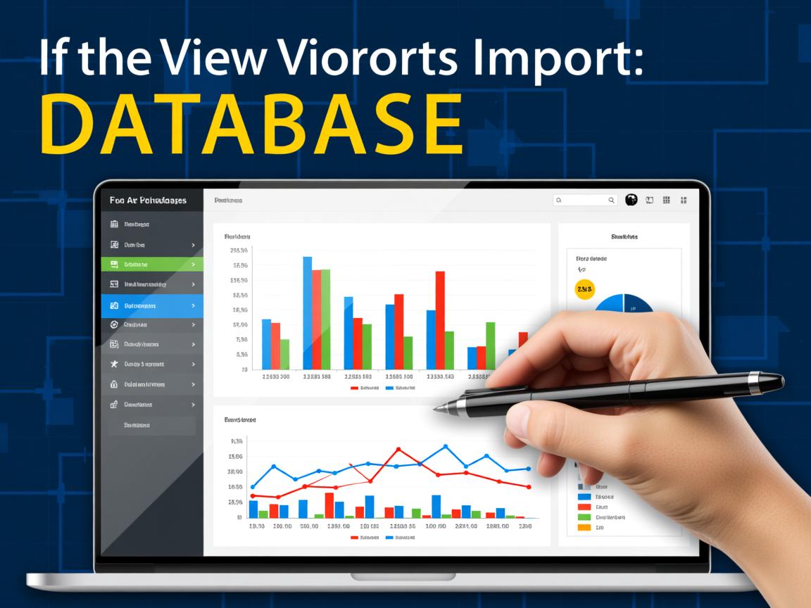 如何快速将视图导入数据库? 第3张 如何快速将视图导入数据库? 第3张