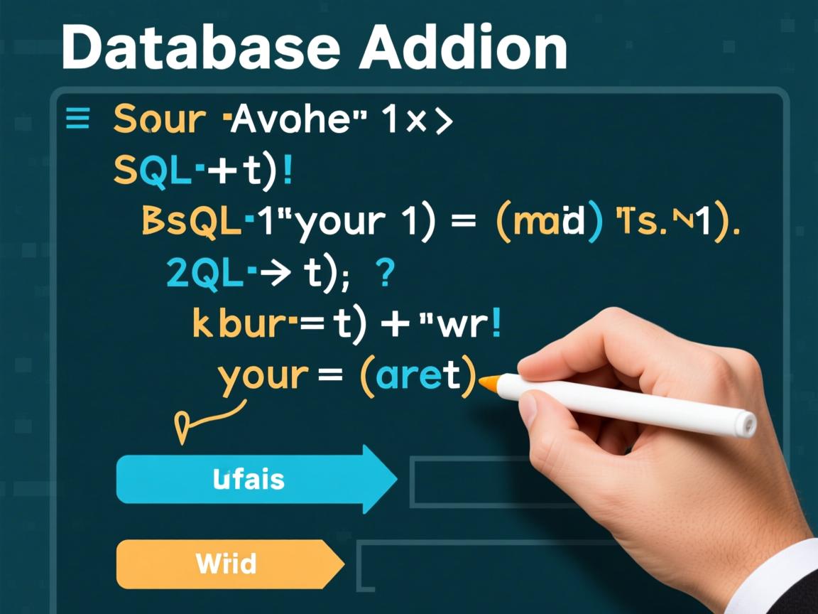 SQL数据库添加语句如何写? 第3张 SQL数据库添加语句如何写? 第3张