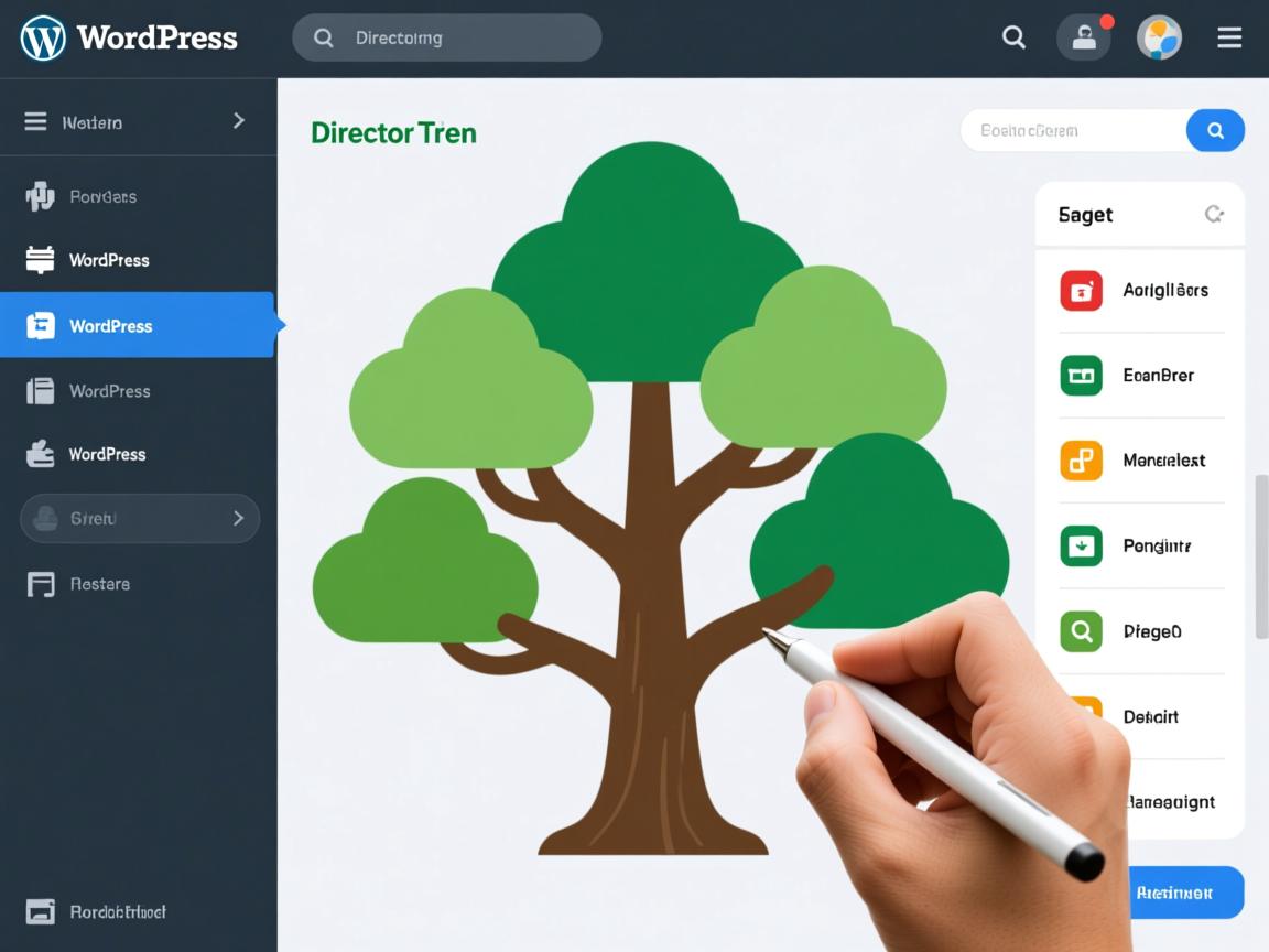 如何快速创建WordPress目录树 第1张 如何快速创建WordPress目录树 第1张