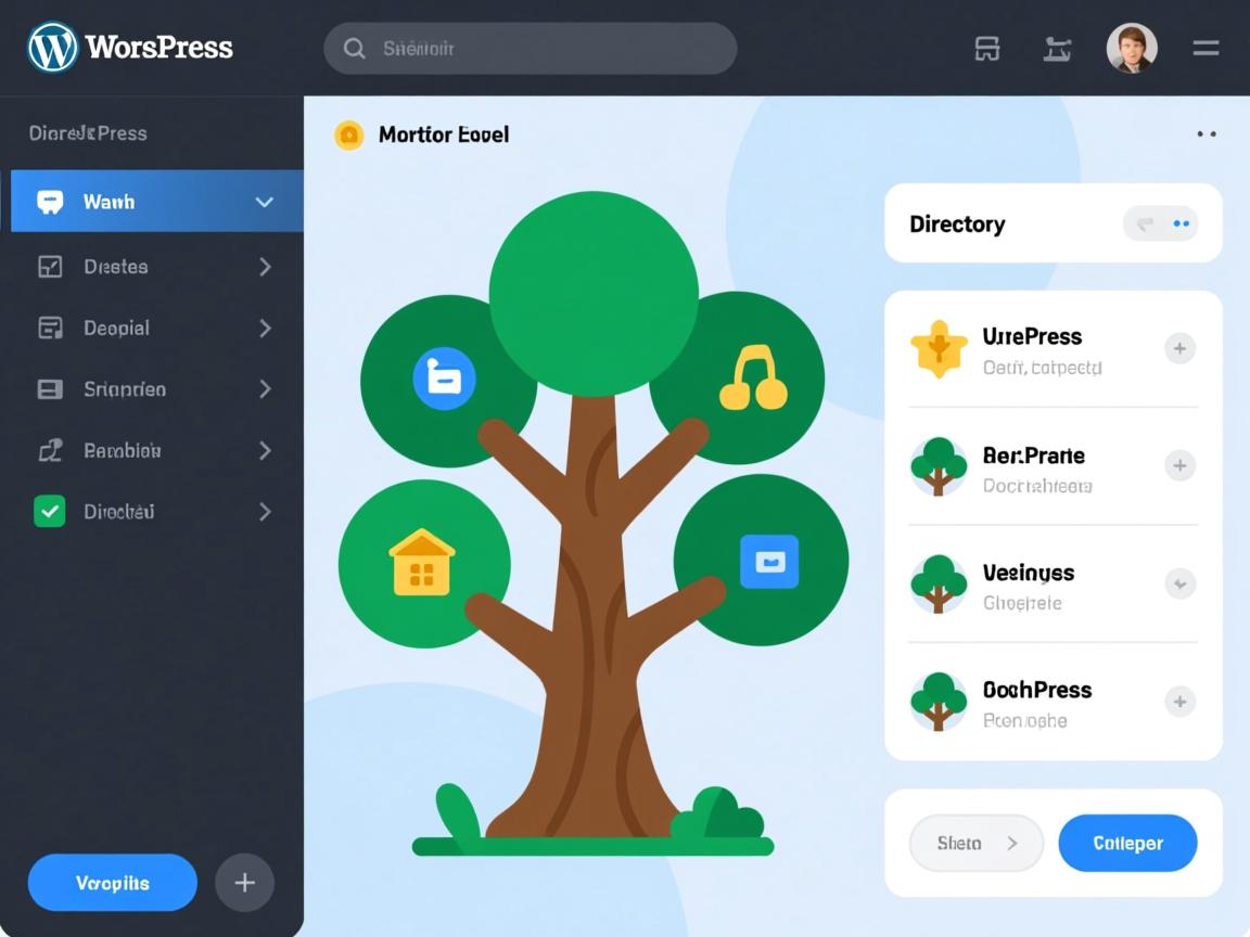 如何快速创建WordPress目录树 第2张 如何快速创建WordPress目录树 第2张
