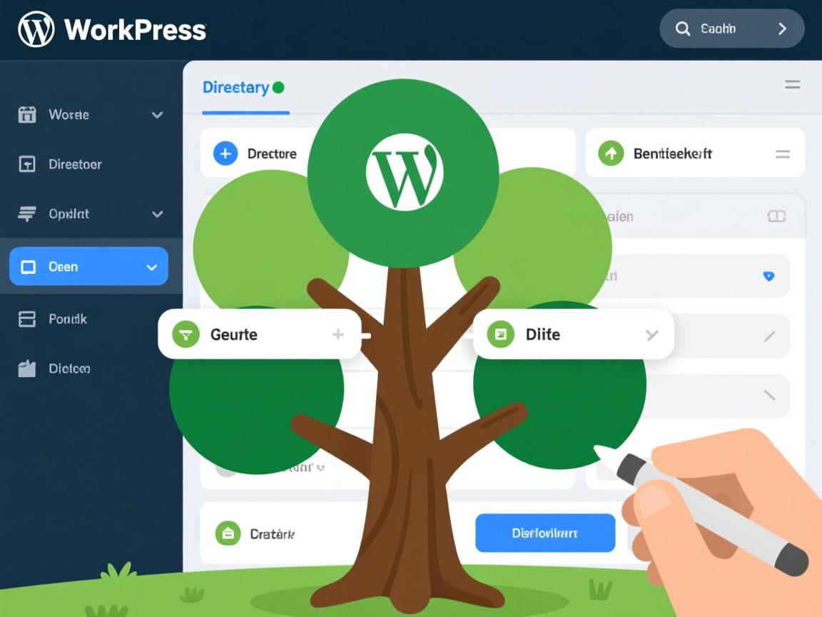 如何快速创建WordPress目录树 第3张 如何快速创建WordPress目录树 第3张