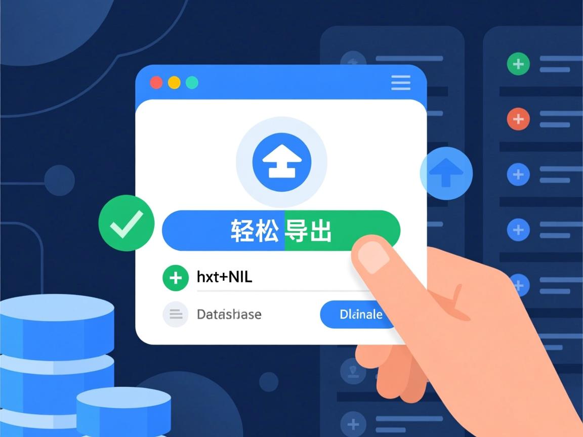 HTML如何轻松导出数据库? 第3张 HTML如何轻松导出数据库? 第3张