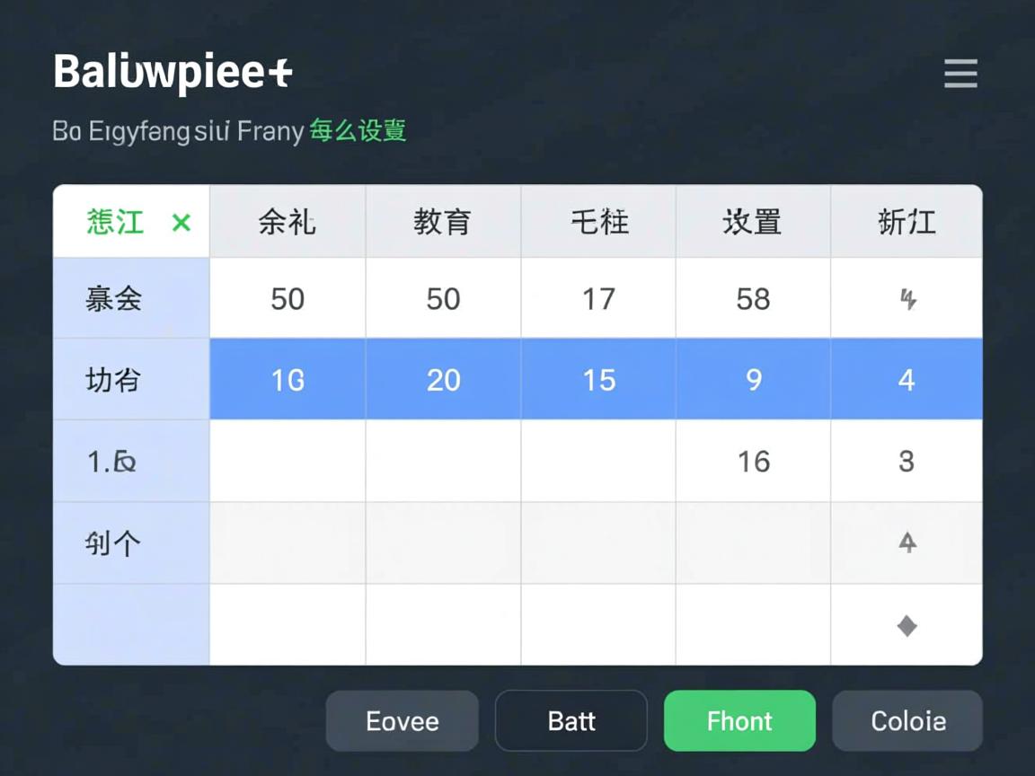 HTML表格行高怎么设置