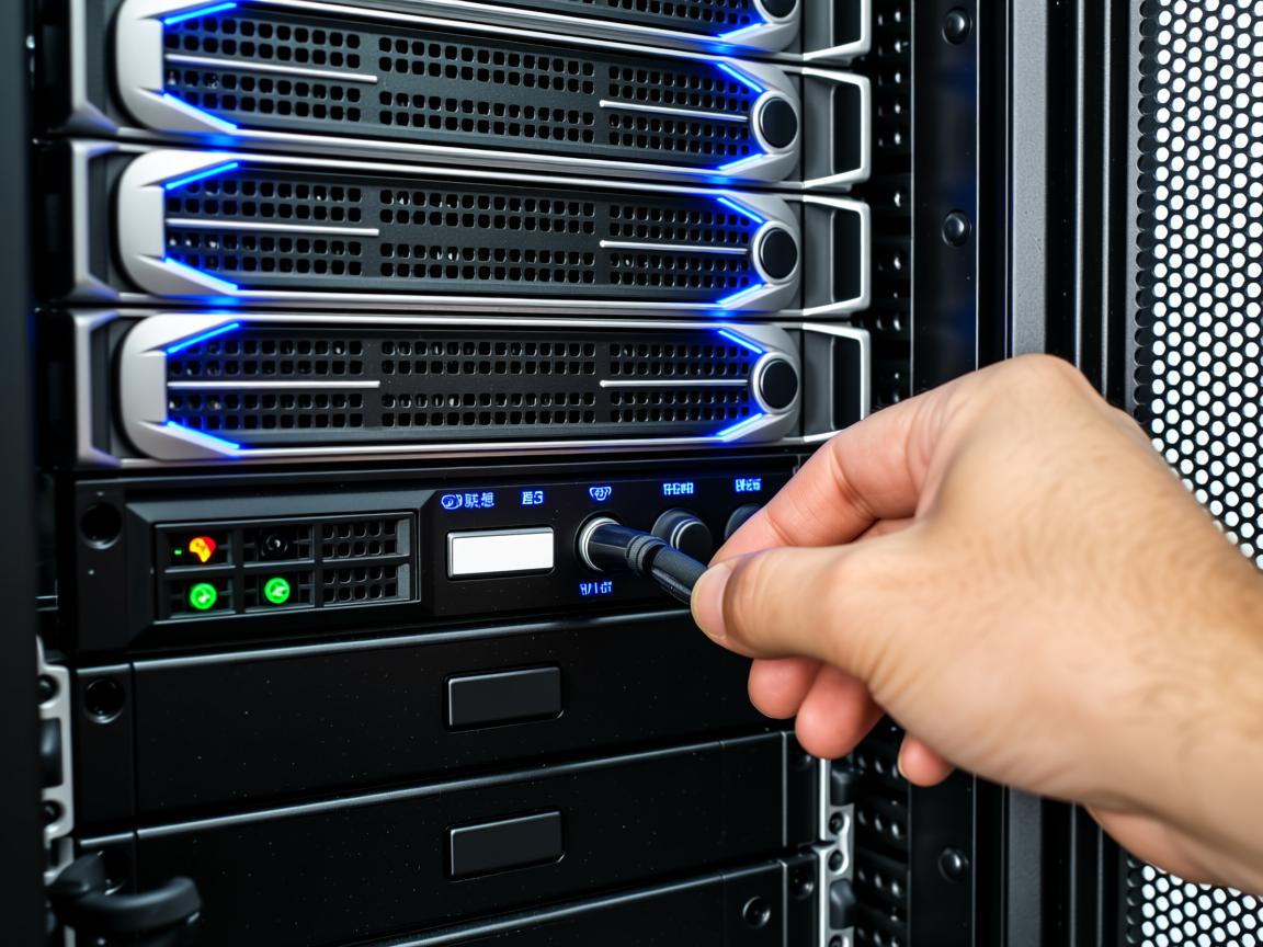 如何开启联想服务器？