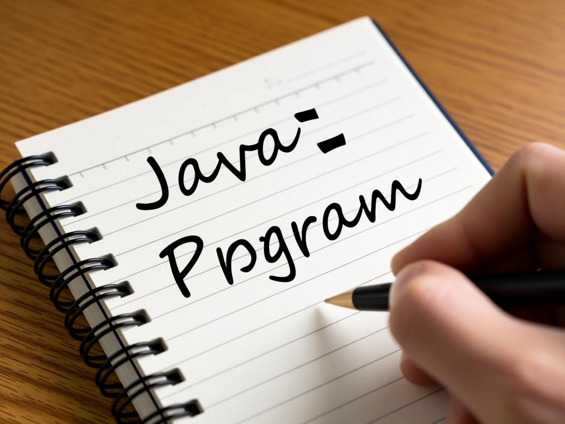 记事本如何编写Java程序？  第2张