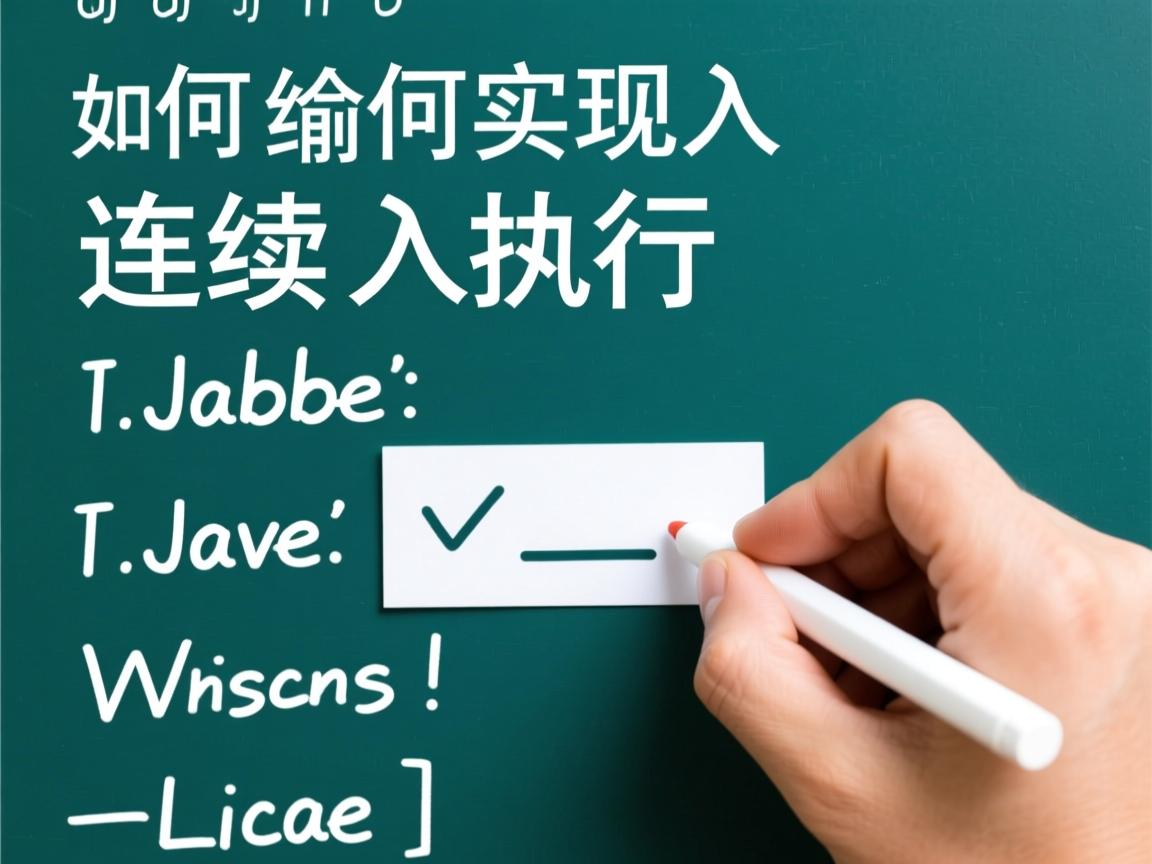 Java如何实现连续输入执行 第1张 Java如何实现连续输入执行 第1张