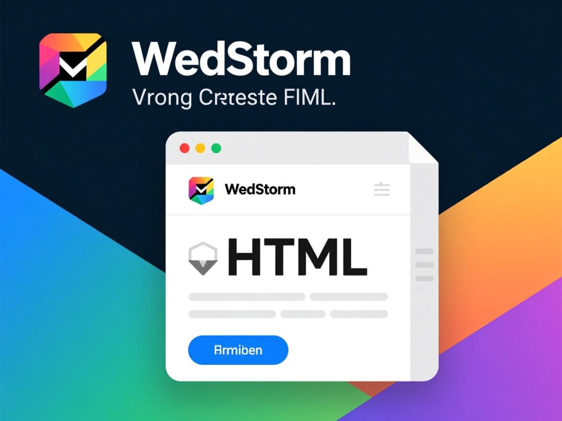 WebStorm如何创建HTML文件？  第3张