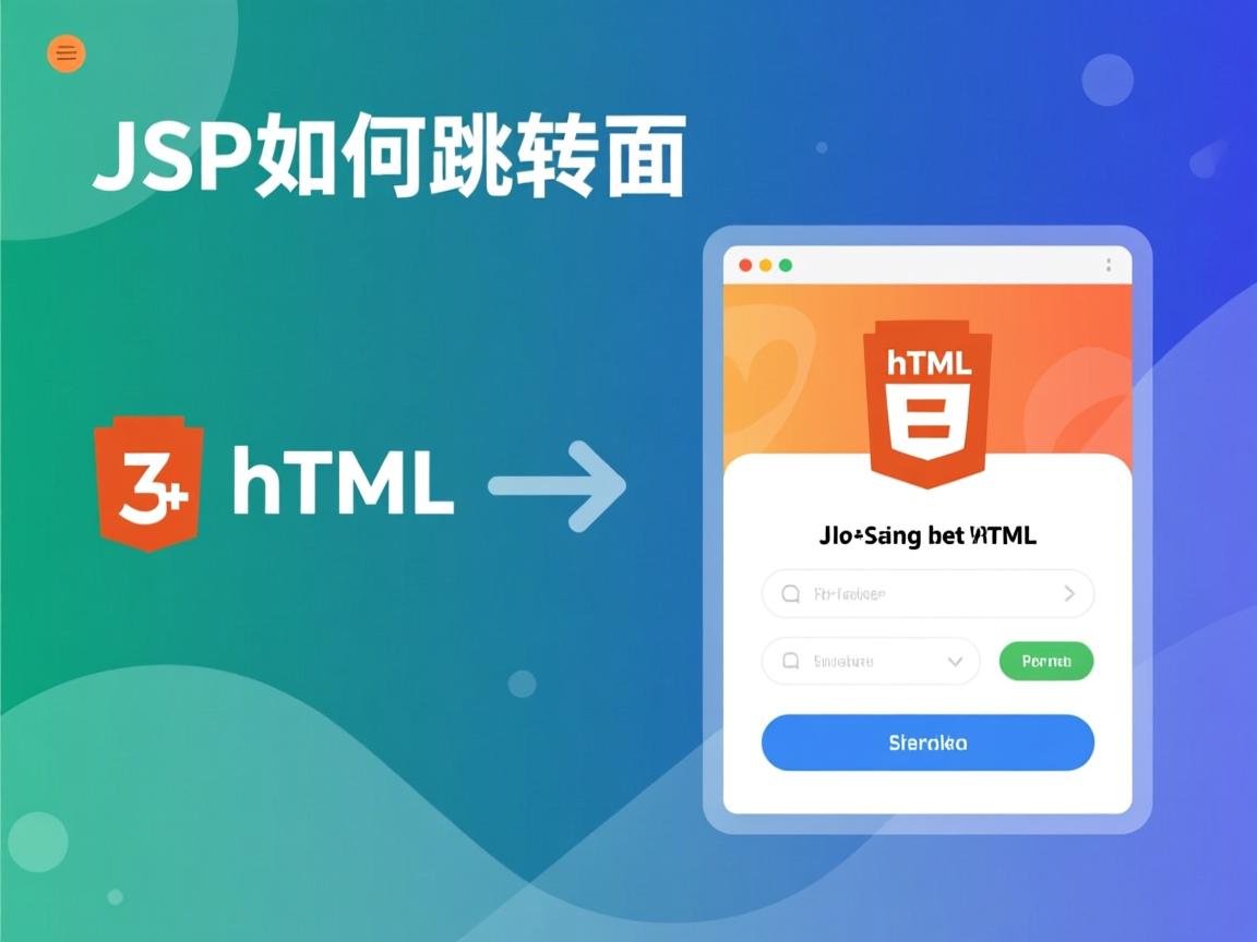 JSP如何跳转HTML页面？