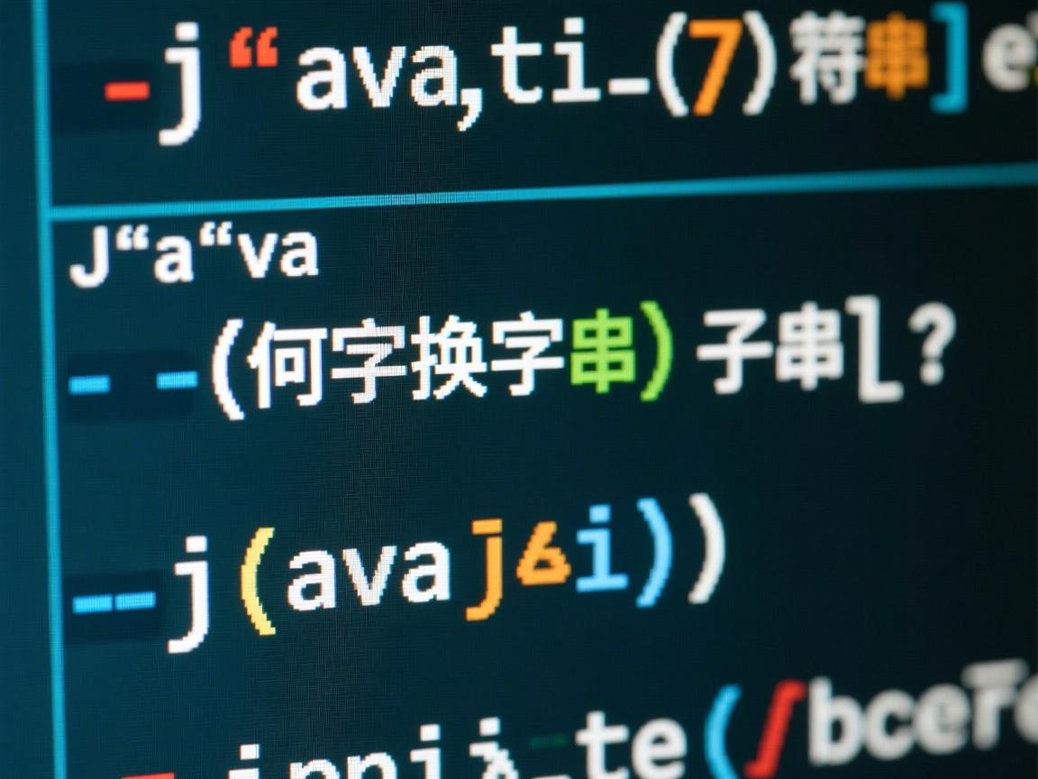 Java如何替换字符串中的子串? 第1张 Java如何替换字符串中的子串? 第1张