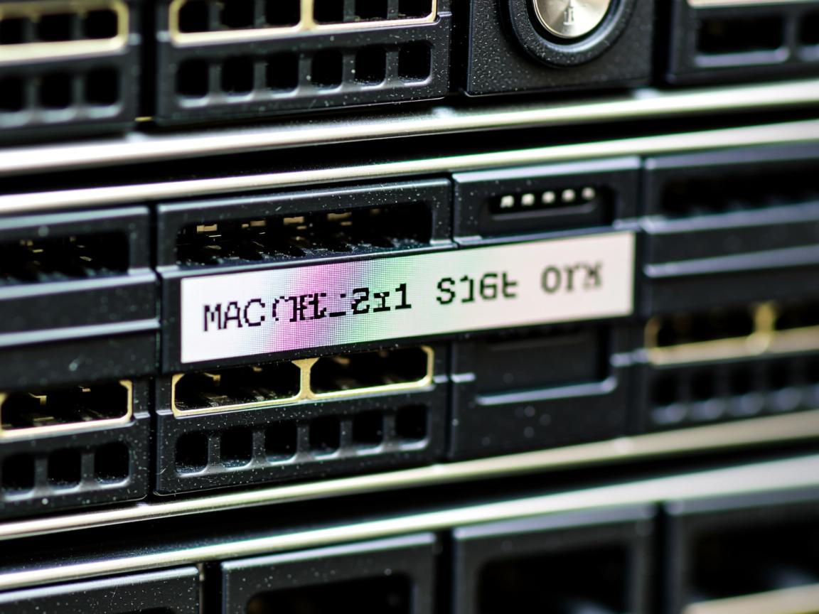 服务器MAC地址如何命令行查看? 第3张 服务器MAC地址如何命令行查看? 第3张