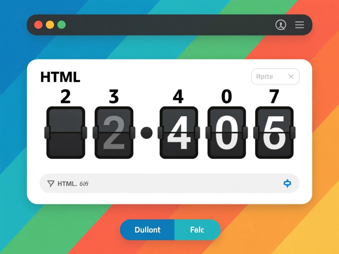 如何在HTML中快速制作计数器？  第3张