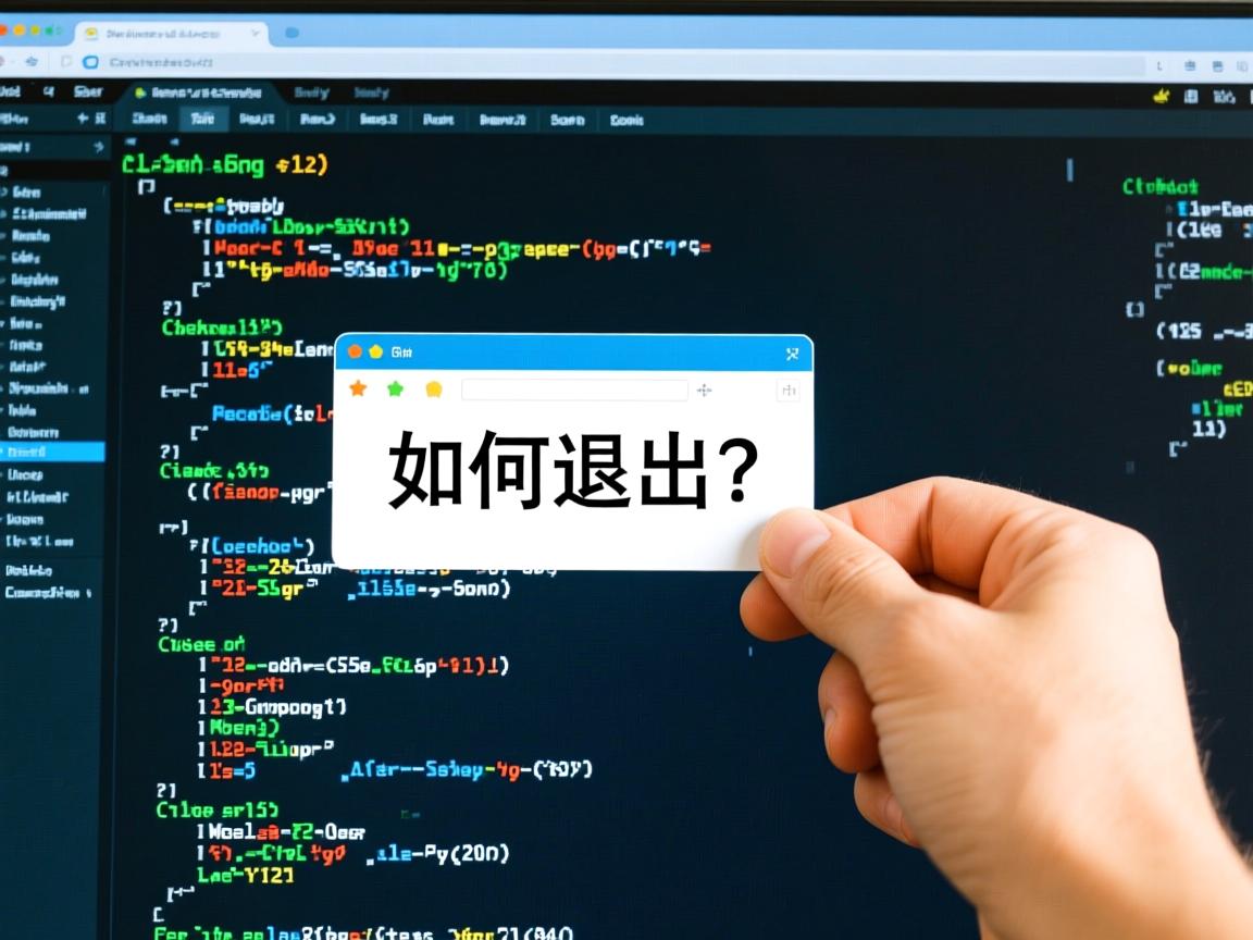 Linux编辑文件如何退出? 第3张 Linux编辑文件如何退出? 第3张