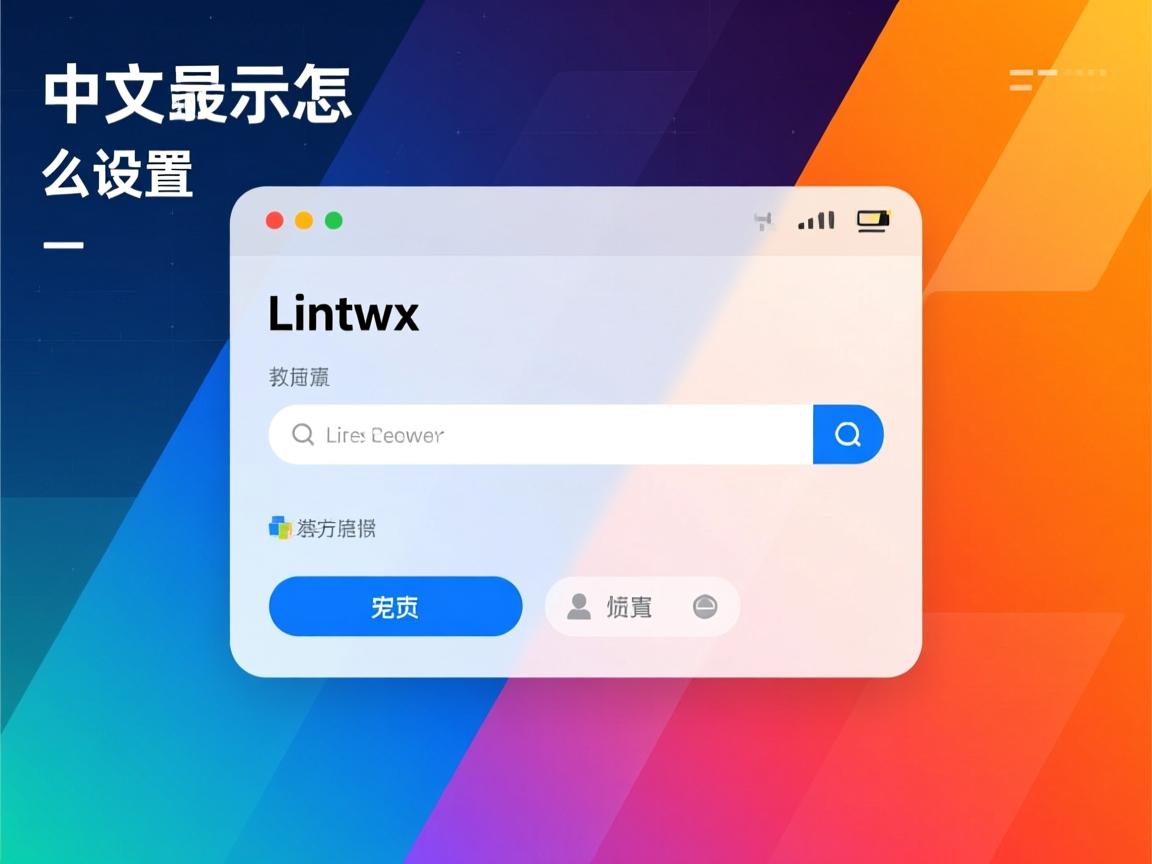 Linux中文显示怎么设置? 第2张 Linux中文显示怎么设置? 第2张