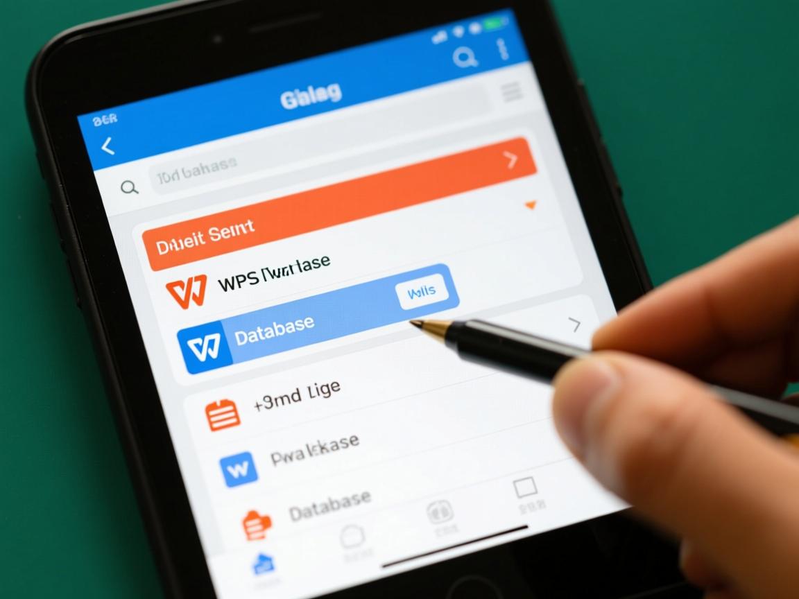 WPS表格如何选择指定数据库？  第2张