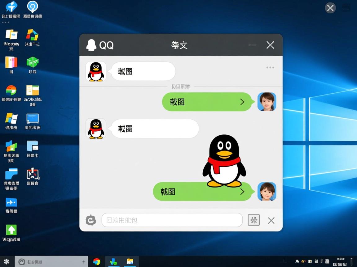 电脑QQ对话框无法截图? 第2张 电脑QQ对话框无法截图? 第2张