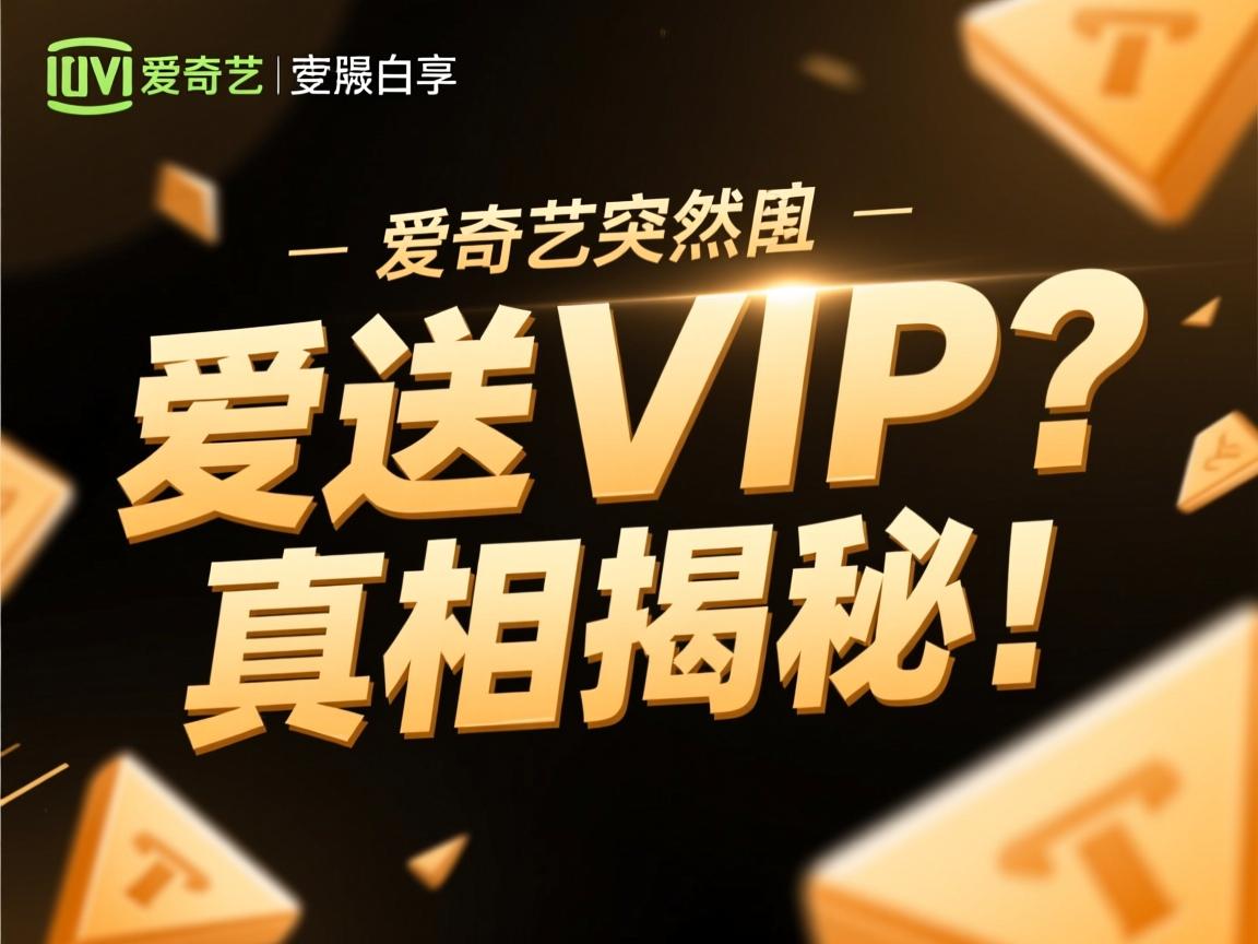 随刻爱奇艺突然停送VIP?真相揭秘! 第2张 随刻爱奇艺突然停送VIP?真相揭秘! 第2张