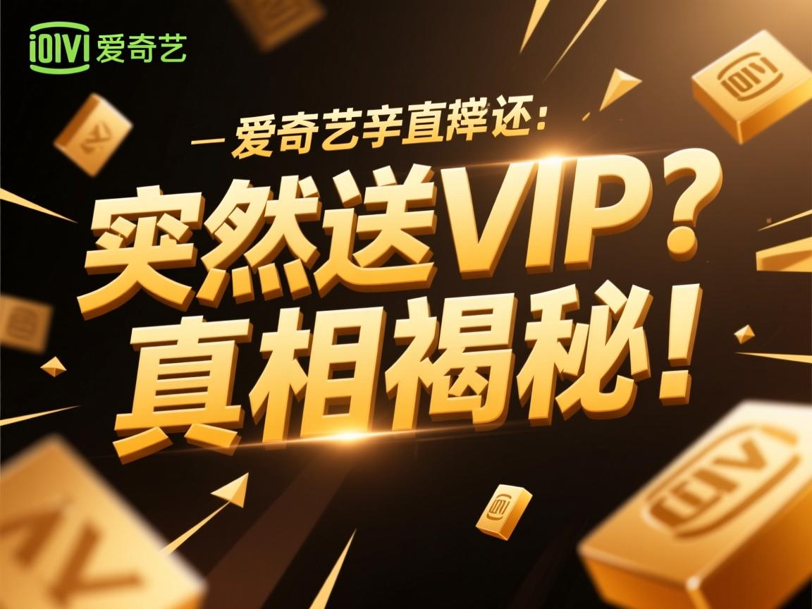 随刻爱奇艺突然停送VIP?真相揭秘! 第3张 随刻爱奇艺突然停送VIP?真相揭秘! 第3张